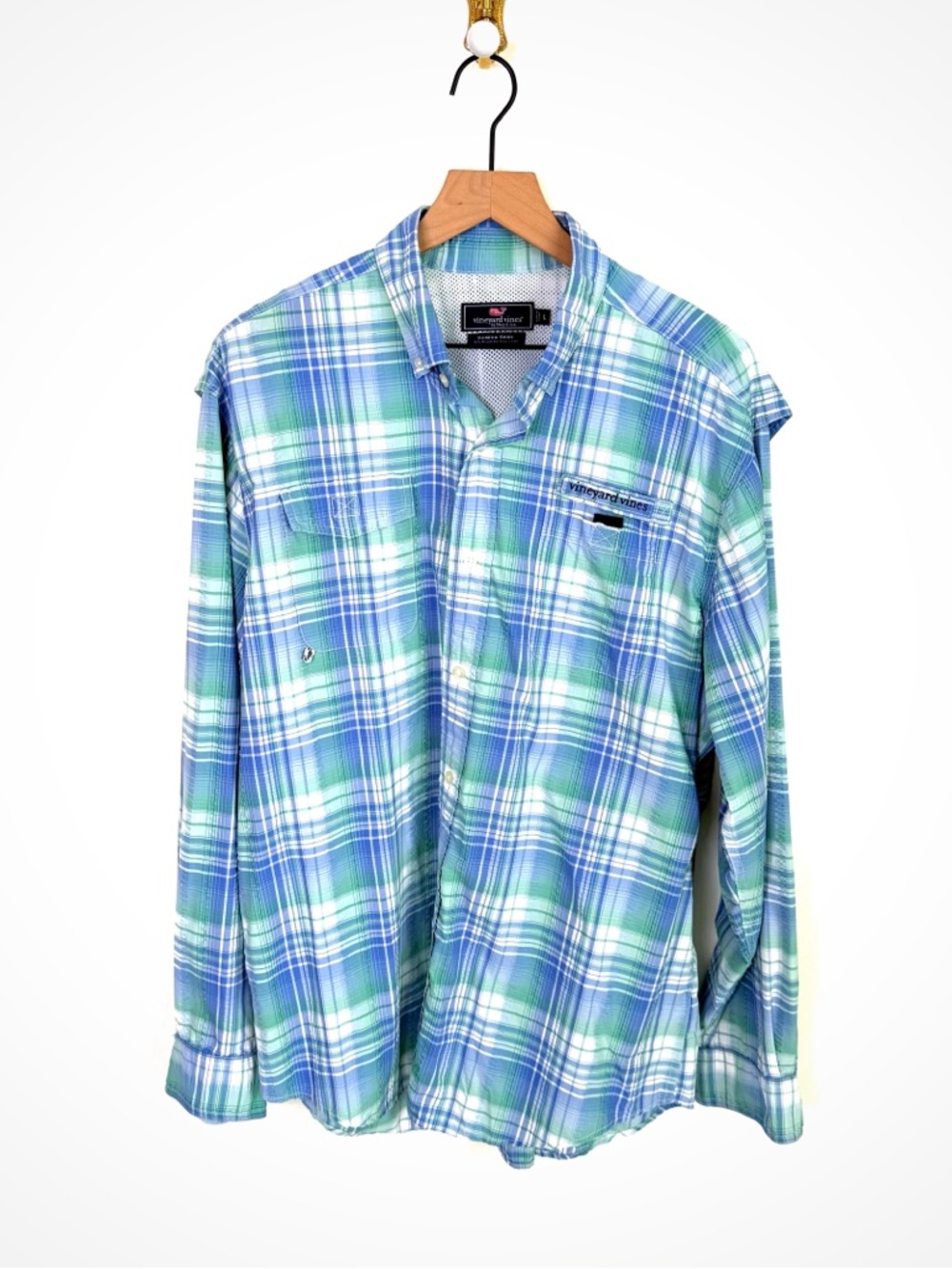 Vineyard Vines Plaid Harbor Shirt | L